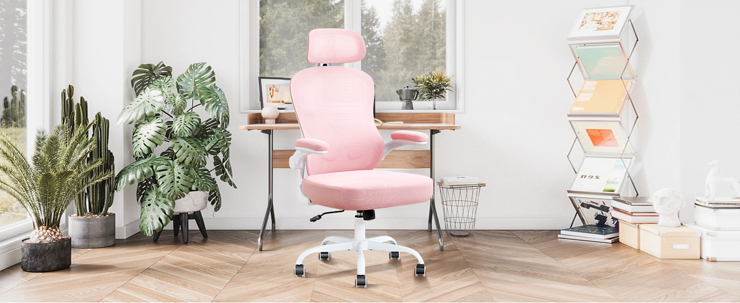 TUKAKA Ergonomic Office Chair,Ultra Thick Office Desk Chair