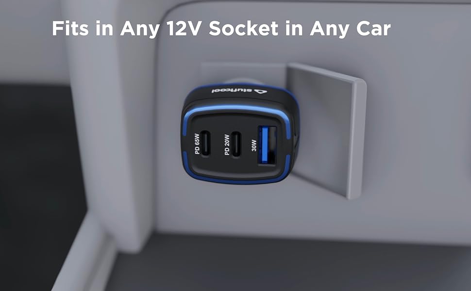type c car charger, laptop car charger, MacBook car charger, iPhone car charger, samsung charger