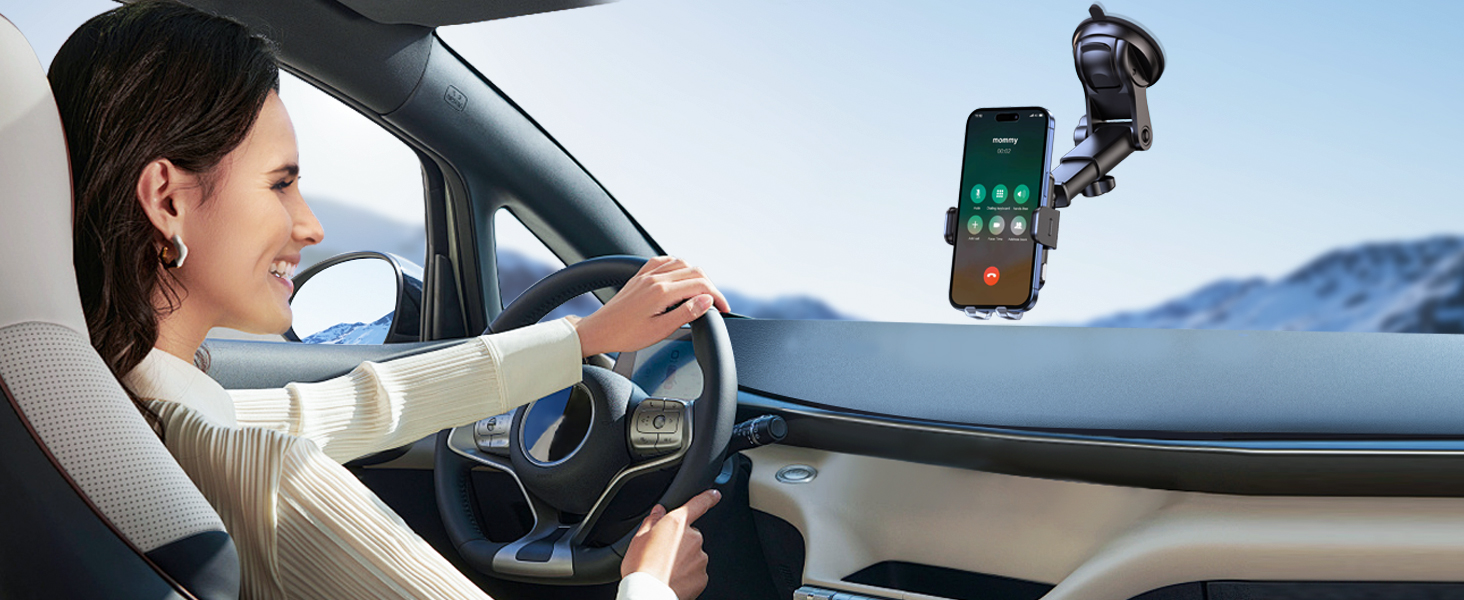 EOIWUY Wireless Car Charger Mount