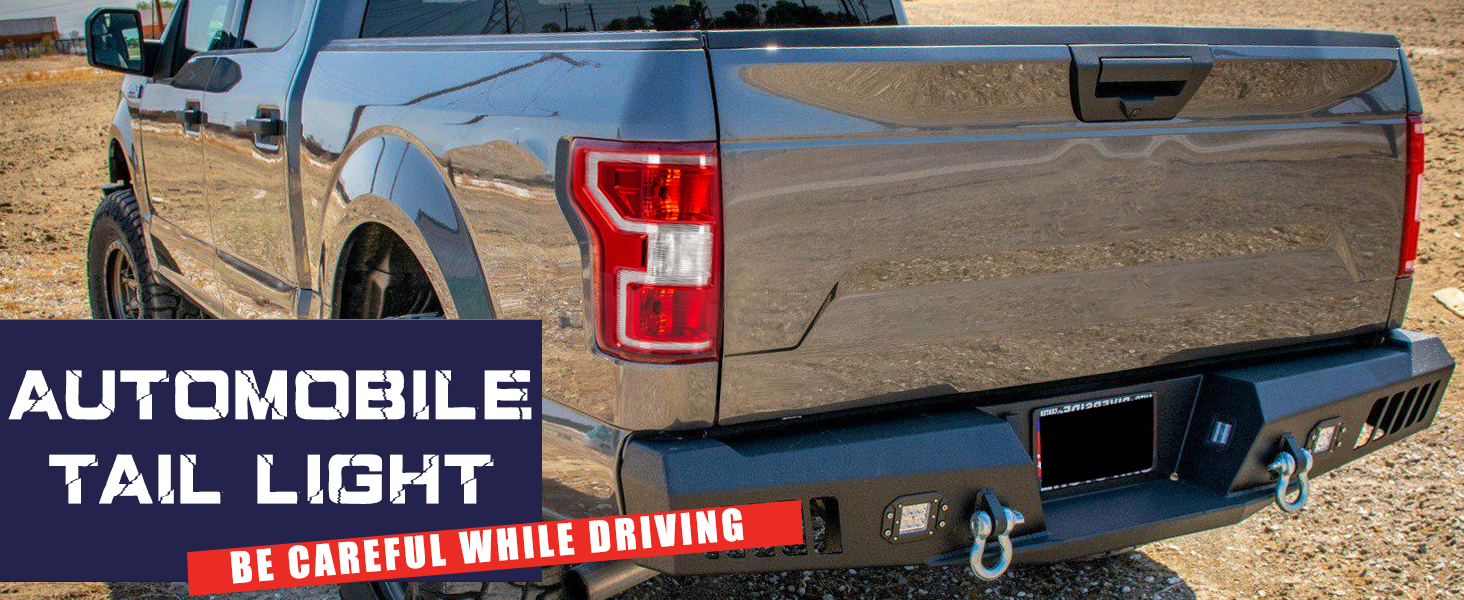 RANSOTO Brake Tail Lights Rear Lamp Compatible With 2018