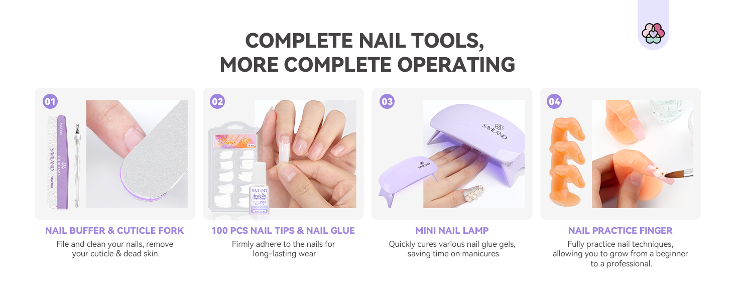 acylic nail kit
