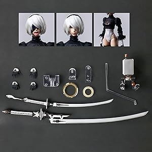 ニーア　2B似て　可動フィギュア　1/6 Amazon | NieR:Automata 2B(ヨルハ二号B型) DX版 完成品