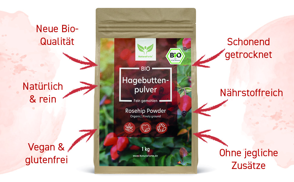 Hagebuttenpulver Bio