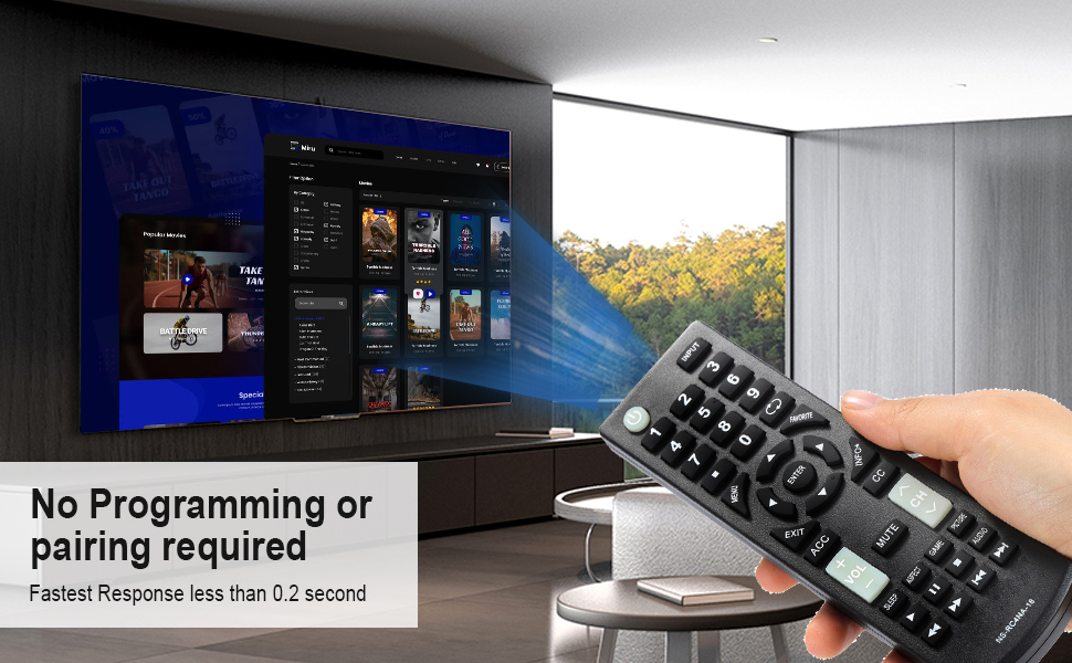 Amazon.com: Universal Remote Control Replacement Fit for All Insignia ...