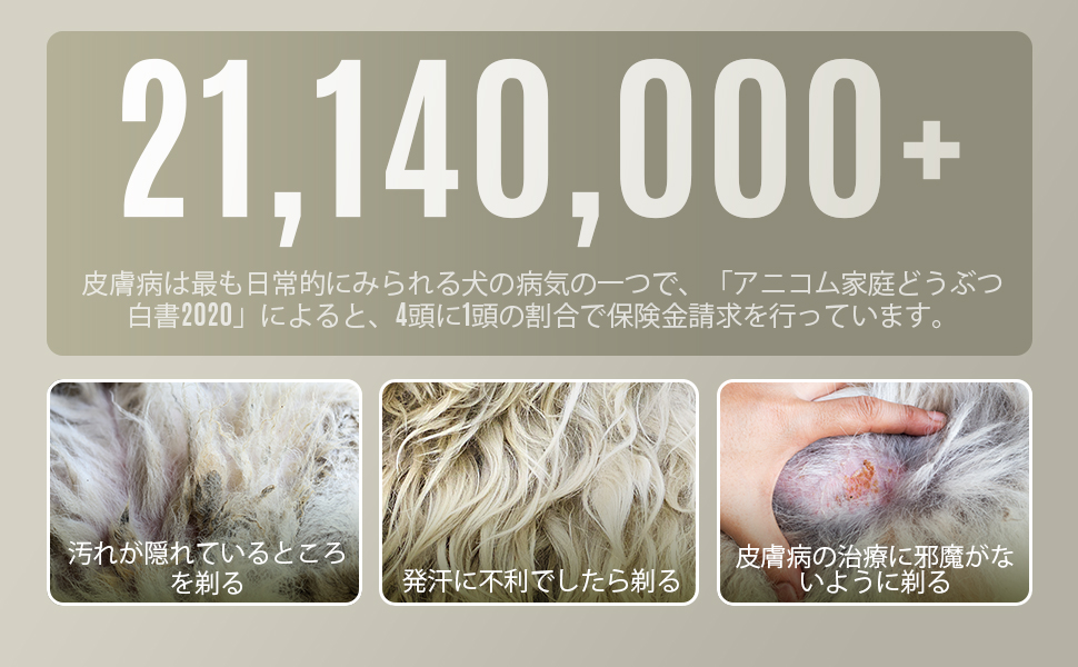 Amazon.co.jp: oneisallペット用バリカン 犬用バリカン