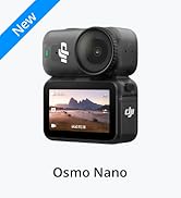 DJI Osmo Nano Standard Combo (128GB) - Small 4K/60fps Vlogging Camera with a 1/1.3″ Sensor, 143° ...