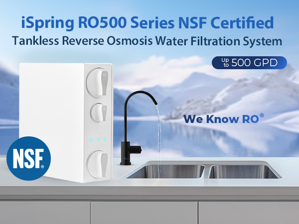 Amazon.com: iSpring RO500AK-ORB Reverse Osmosis Water Filter