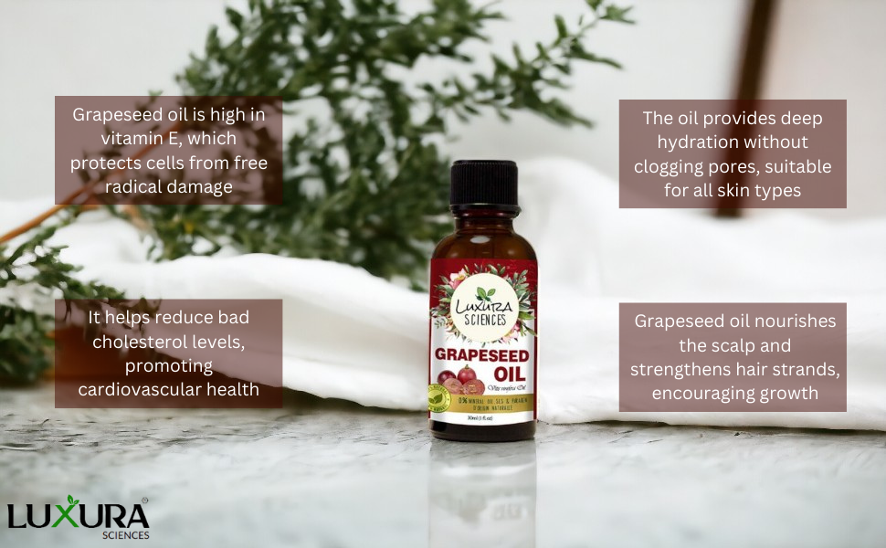 Luxura Sciences Grapeseed Oil