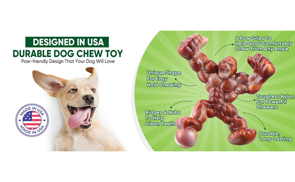 Indestructible Dog Chew Toys for Aggressive Chewers Large Breed,Dog