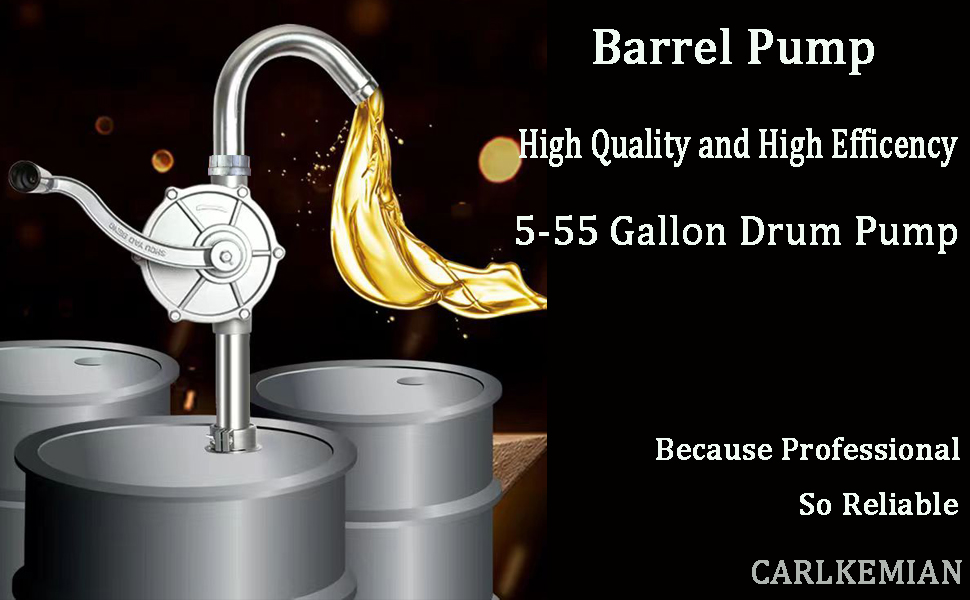 CARLKEMIAN 55 Gallon Drum Pump