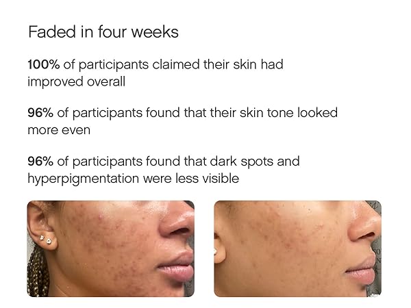 Get faded in four weeks. 