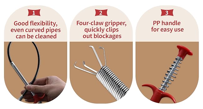 Flexible Strong Drain Unblocker