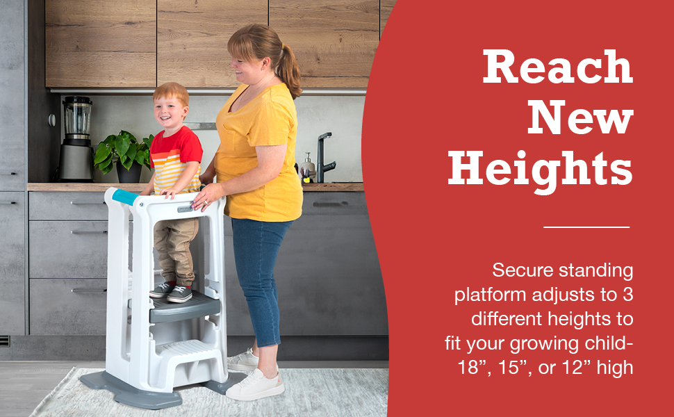 Simplay3 Toddler Tower Montessori Standing Kitchen Step