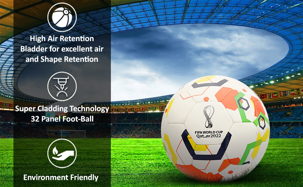 Buy FIFA Official World Cup 2022 Logo Printed Licensed Ball