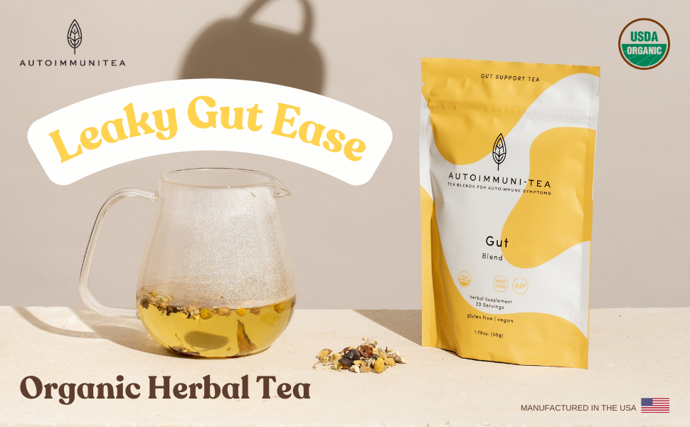 gut digestive organic tea