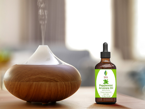 Essential oils kit, peppermint arvensis essential oil, minty and fresh aroma, best fragrance oils