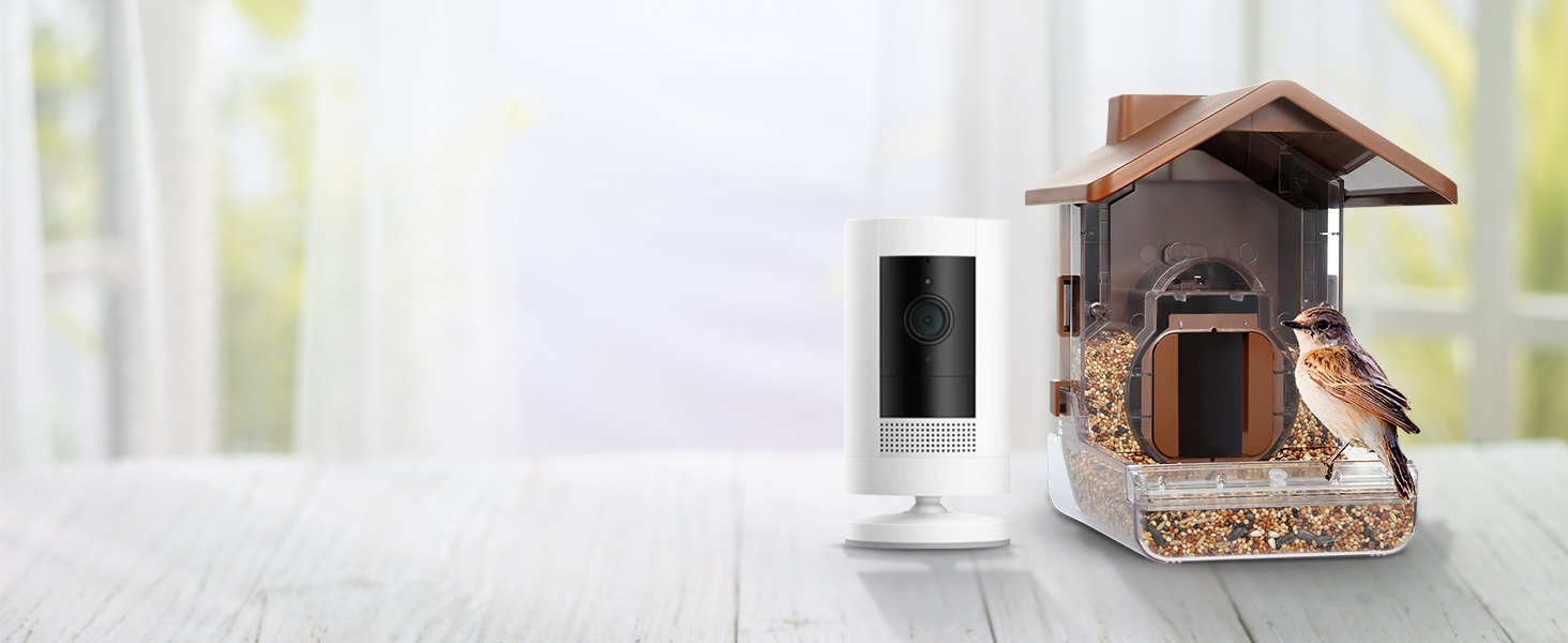 Wasserstein Bird Feeder Camera Case Compatible with Blink