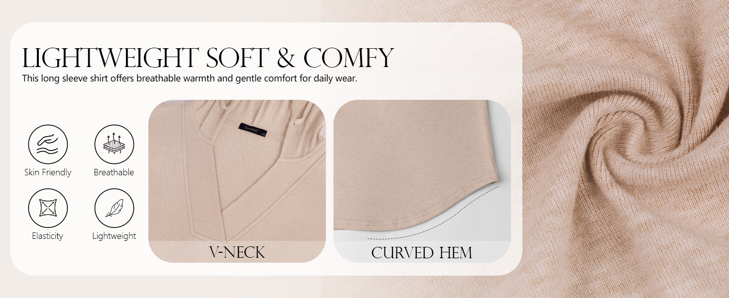 lightweight soft & comfy