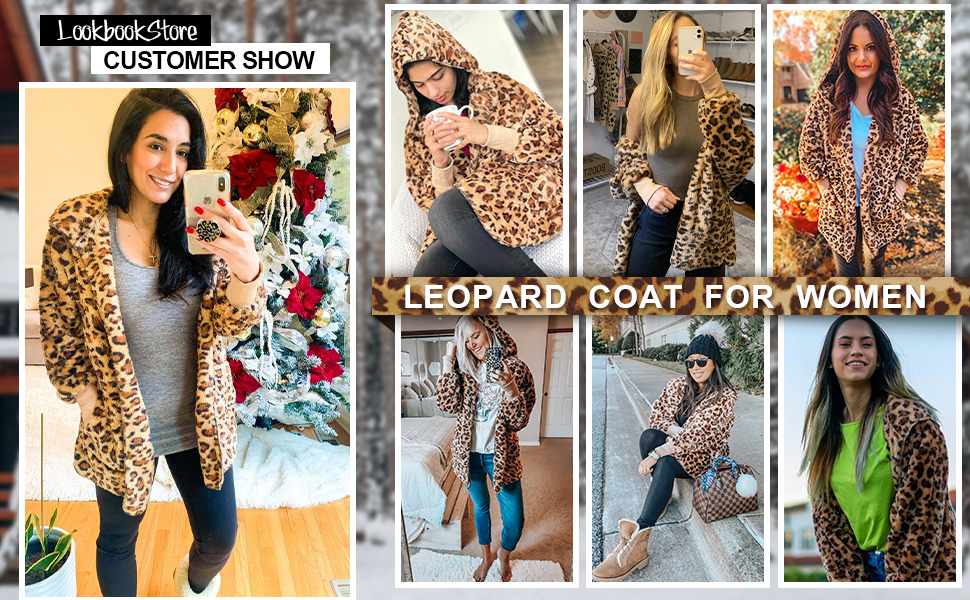 leopard cardigan for women