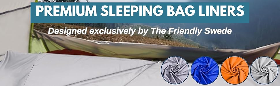 Ultralight sleeping bag liner