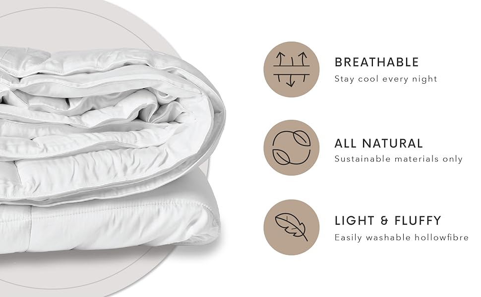 Breathable, all-natural, and softer than silk bedding