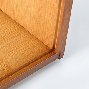 2 Set Bamboo CD Storage Box