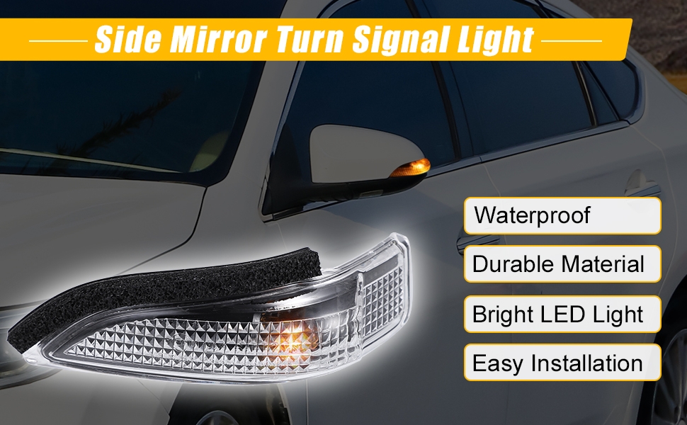 Amazon.com: uxcell Car LED No.8174052050 Left Side Rear View