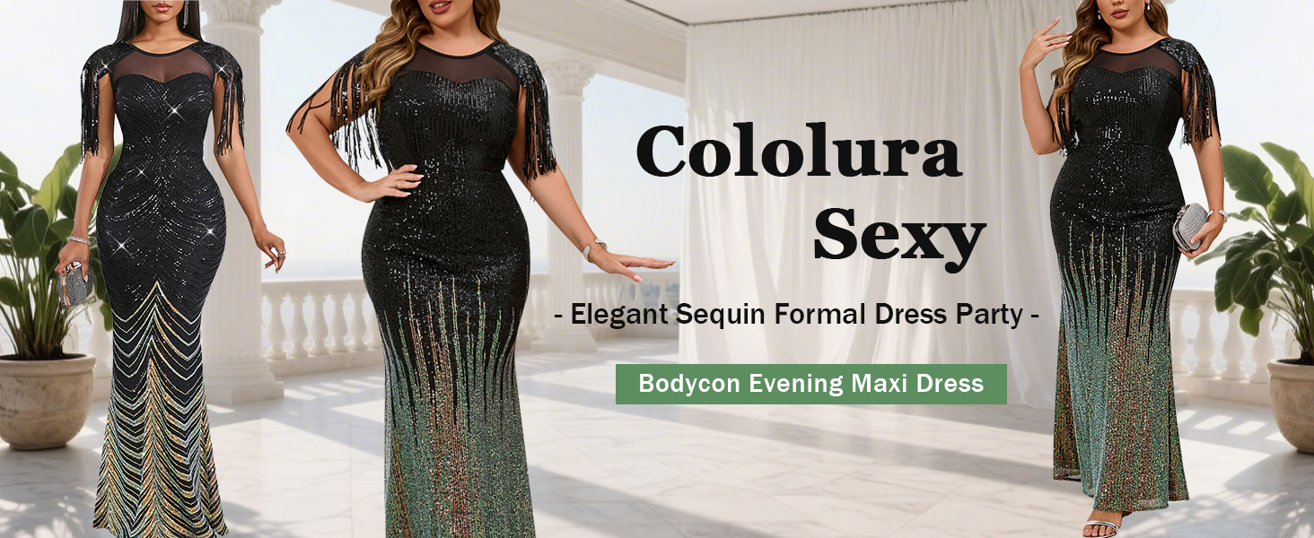Cololura Formal Dress Evening Gown