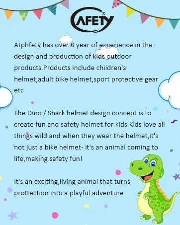Atphfety Dinosaur helmet