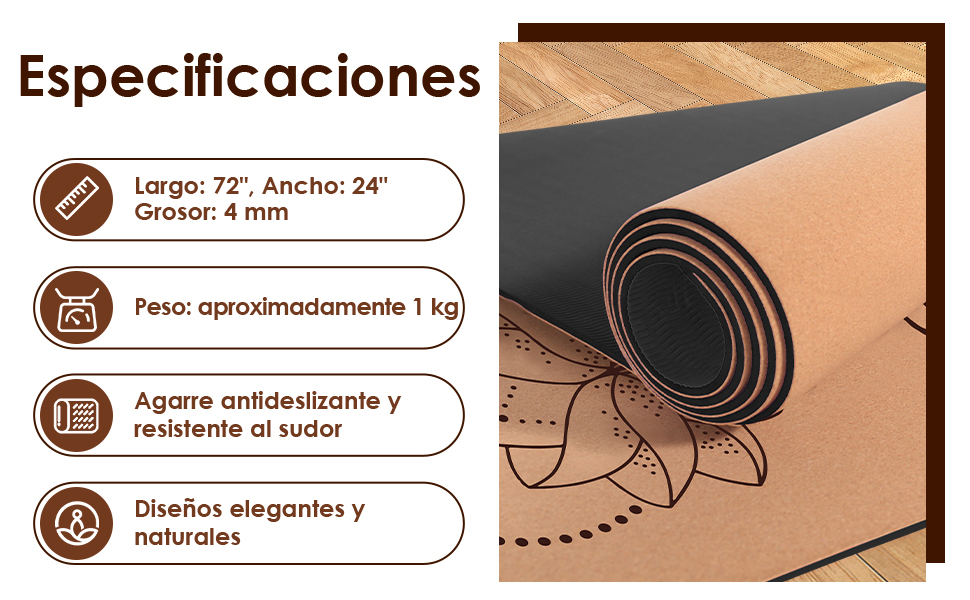 Esterilla Yoga Corcho