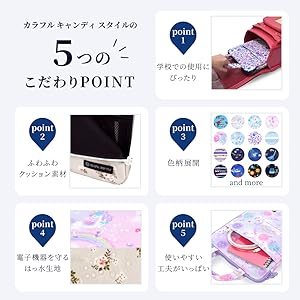 Amazon.co.jp: COLORFUL CANDY STYLE タブレットケース 撥水軽量
