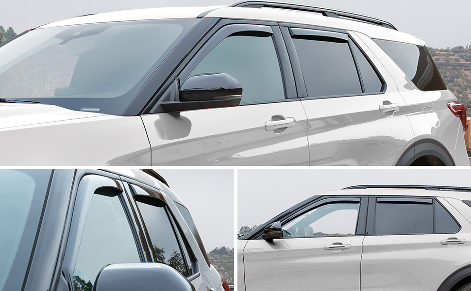 rain guards window deflectors