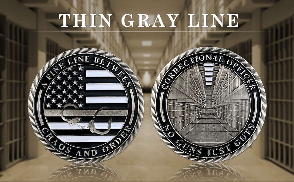 相殺/Counterbalance Amazon.com : Delicate Thin Gray Line Challenge Coin