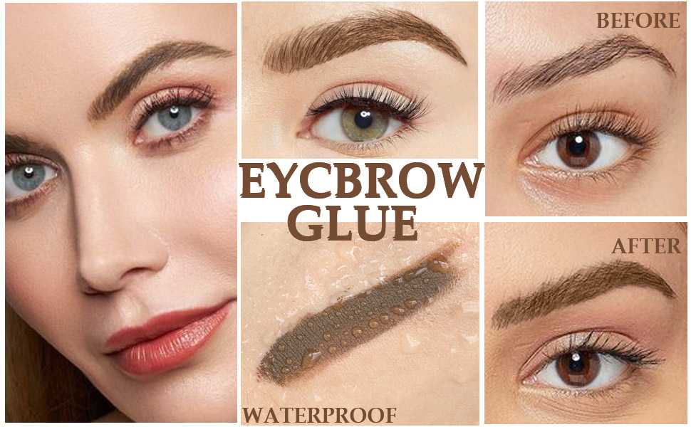 Amazon.com : Tinted Thickening Eyebrow Mascara with Two