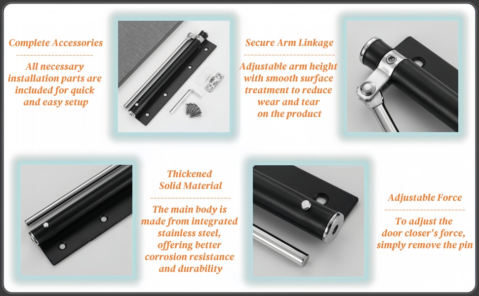 Heavy Duty Automatic Door Closer