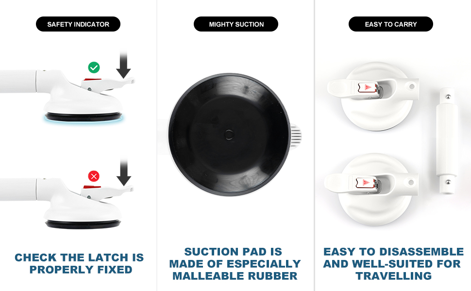 DAREN MEDICAL Shower Handle Upgraded 15 inch Grab Bar for