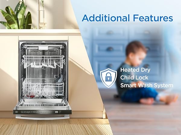 Portable dishwasher mini dishwasher small midea comfee lavaplatos de cocina modernos countertop