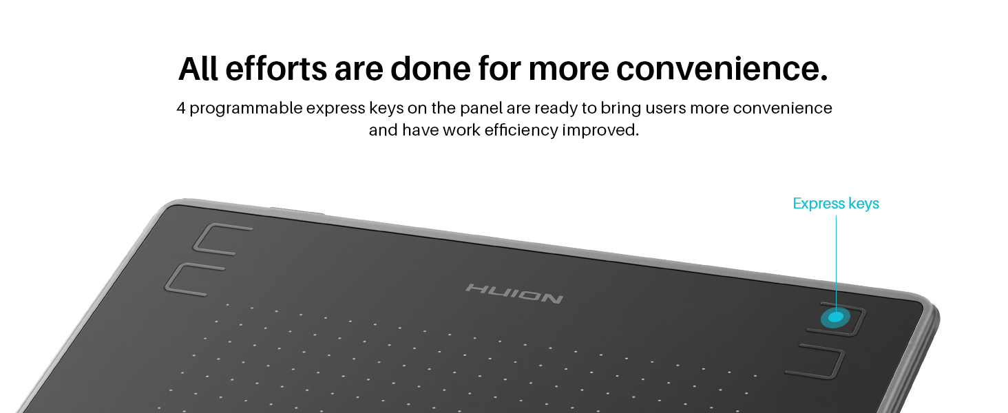 HUION H430P drawing tablet graphic tablet