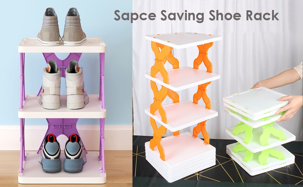 Foldable Shoe Rack