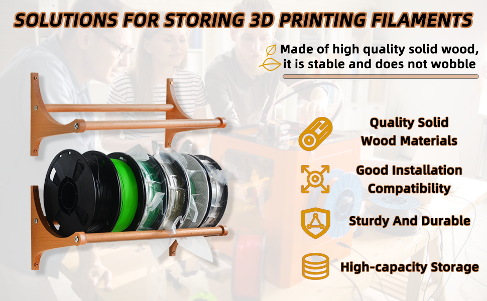 solutions for storing 3d printing filament