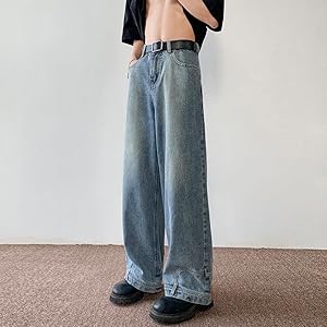 Vinversoesw Women's Y2K high Waisted Irregular Pocket