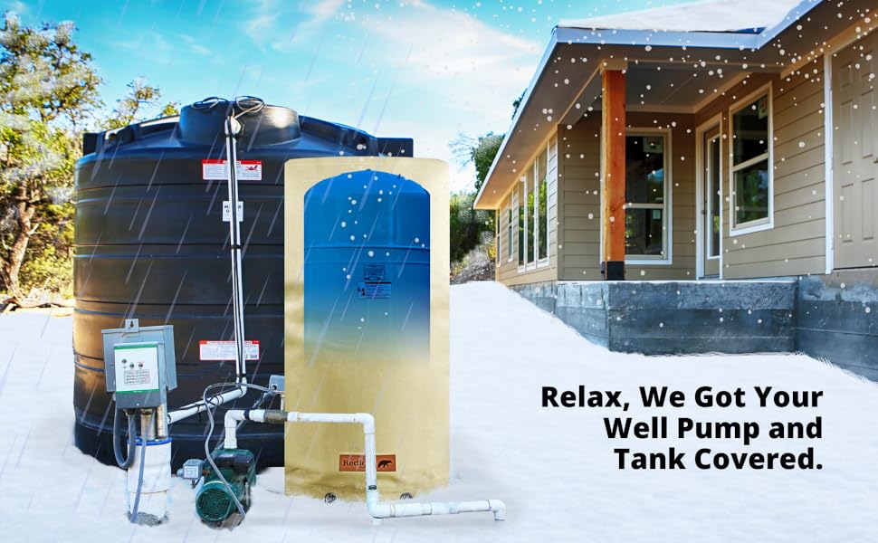 Redford Supply Co. Round Winter Pipe Insulation Well Head