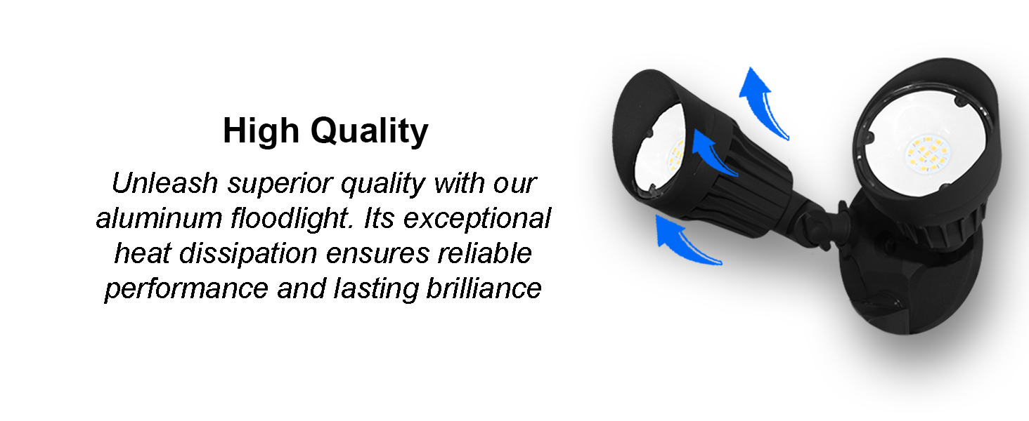 Outdoor led security light high quality