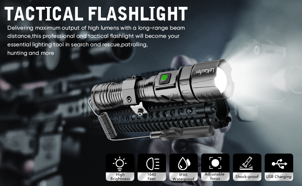 tactical flashlight
