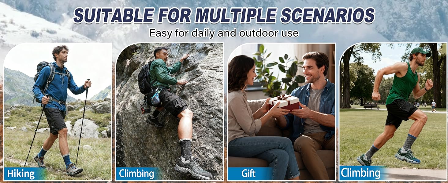 Merino Wool Hiking Socks