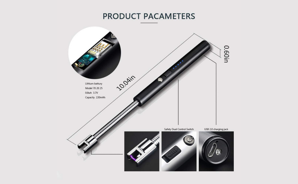 SPN-BFC USB Plasma Rechargeable Electric Lighter