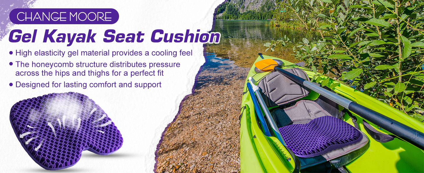 Kayaking seat cushion