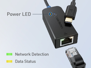 Cable Matters USB C to 2.5 Gigabit Ethernet Adapter