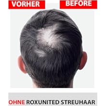 Roxunited Cosmetics haarpoeder haarverdichting 