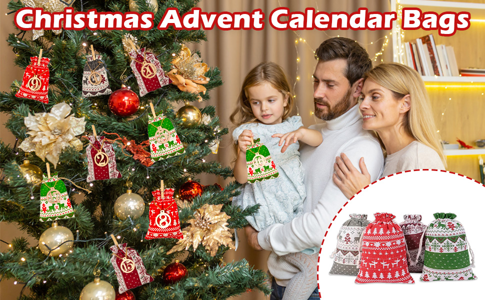 Christmas Advent Calendar Bags Make Your Own Advent Calendar Advent Christmas Advent Calendar Bags Make Your Own Advent Calendar Advent